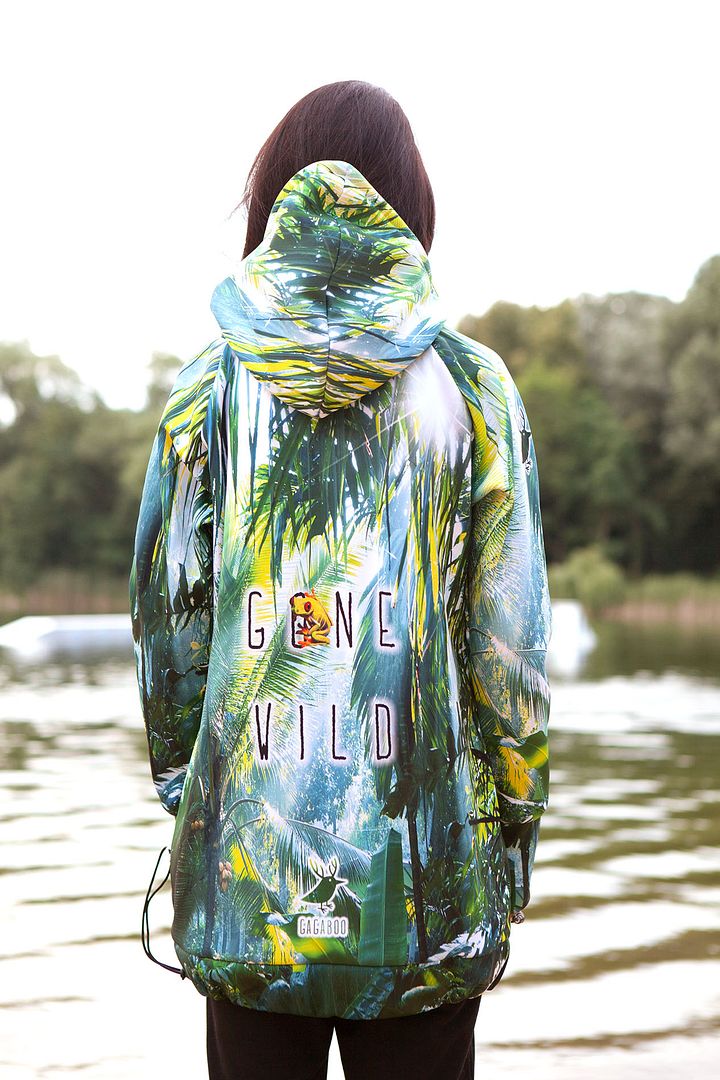 Sudadera con capucha de snowboard para mujer Jungle Call - repelente al agua GAGABOO