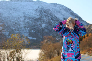 Sudadera con capucha de snowboard para mujer Lucha Libre - repelente al agua GAGABOO