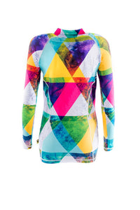 Lunatic - Camiseta interior térmica de snowboard para mujer