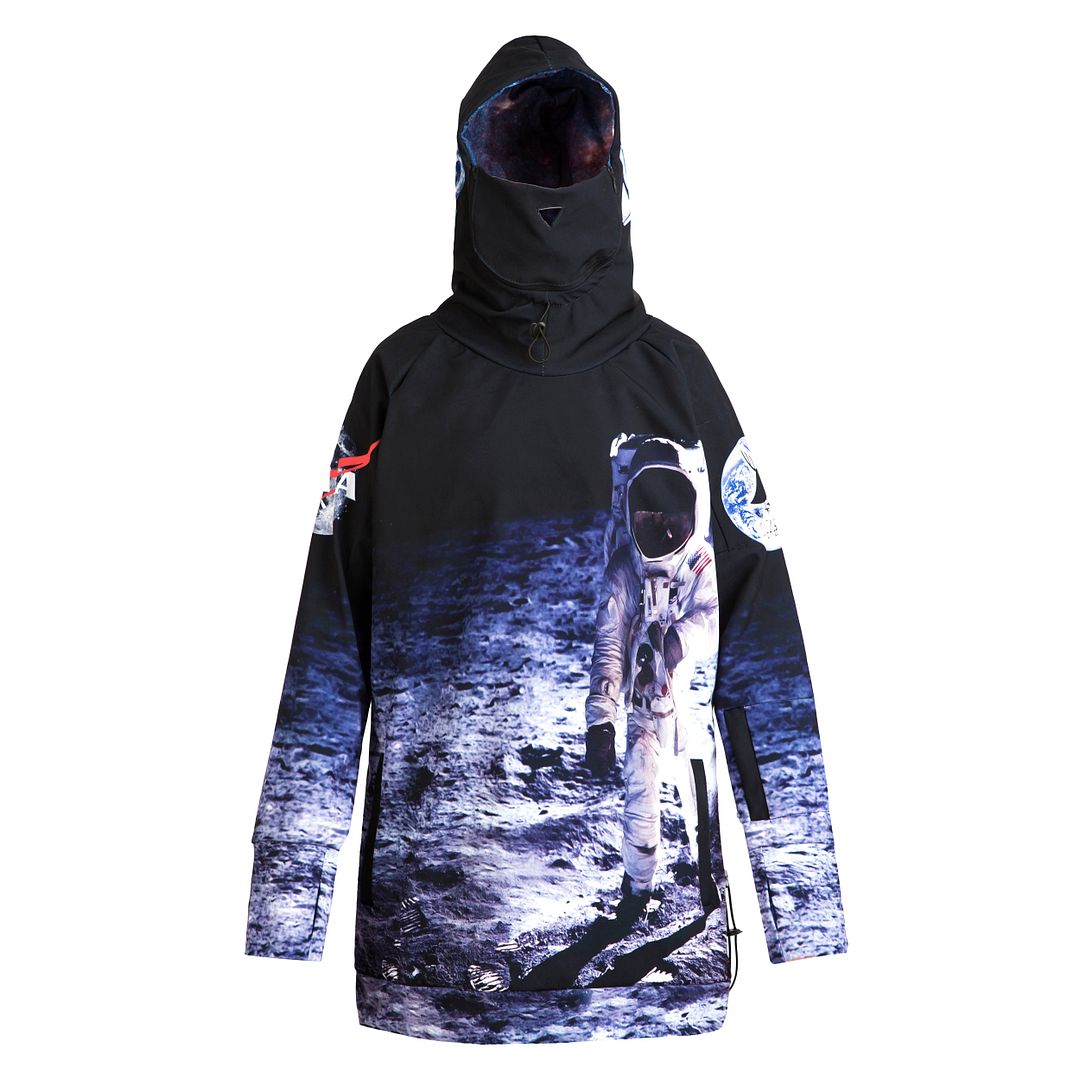 Sudadera con capucha de snowboard para hombre Moonwalk - repelente al agua GAGABOO