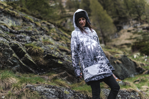 Sudadera con capucha de snowboard para mujer Alaska - repelente al agua GAGABOO