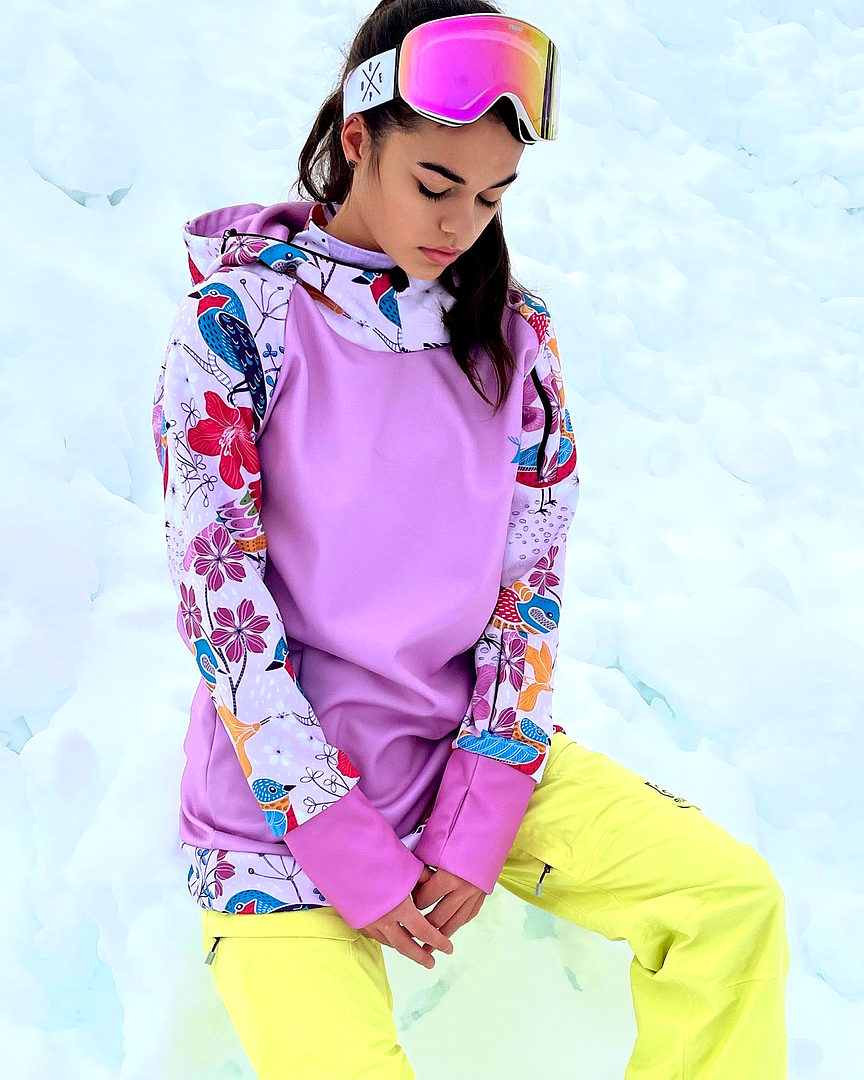 Sudadera con capucha de snowboard para mujer Tweet - repelente al agua GAGABOO
