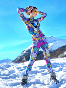 Psycho Deer - capa base térmica de esquí para mujer